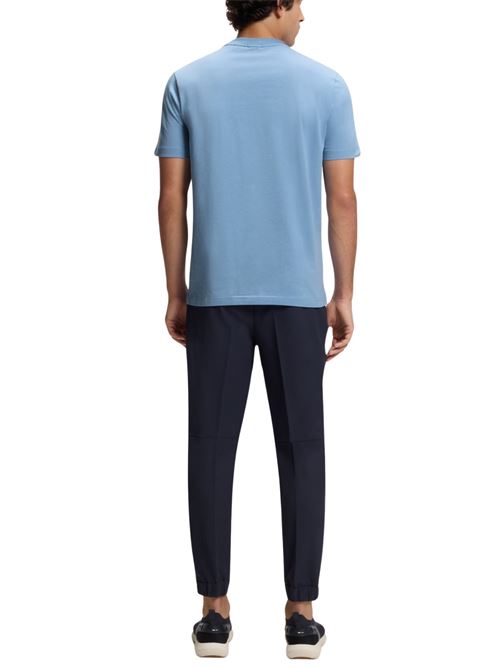 T-shirt in cotone stretch Boss Green | 50506373469